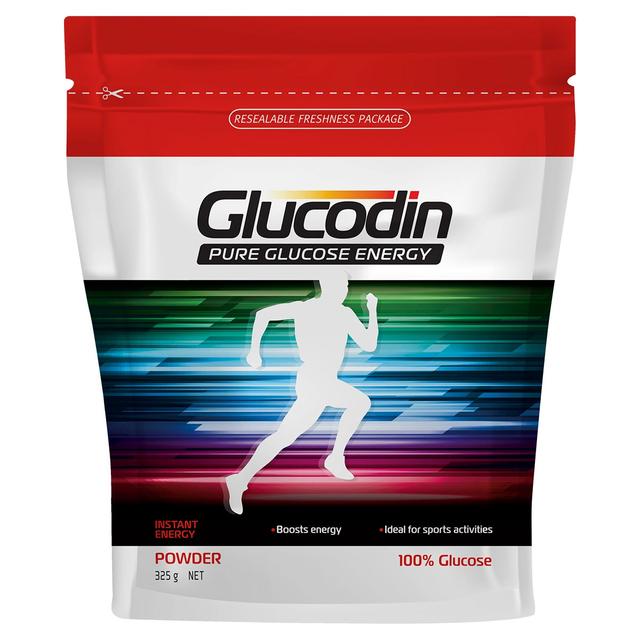 Glucodin Pure Glucose Energy Powder 325G Zip Lock Bag