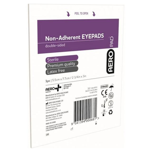 Aeropad Non-Adherent Eye Pad Single