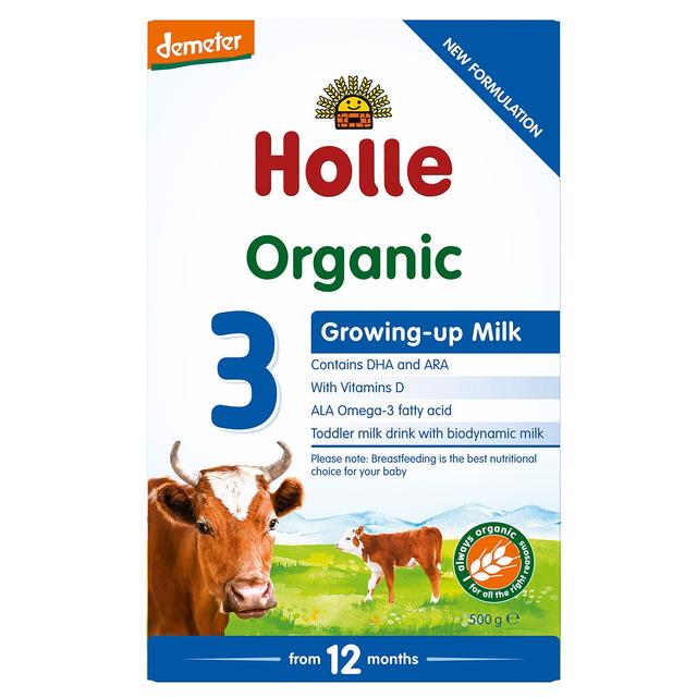 Holle Organic Cow Milk Toddler Formula 3 With Dha 500G