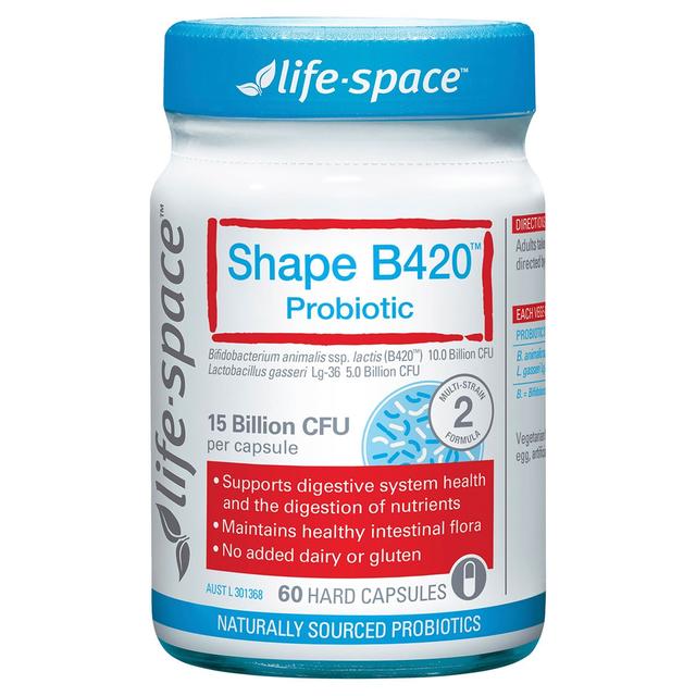 Life-Space Shape B420 Probiotic 60 Capsules