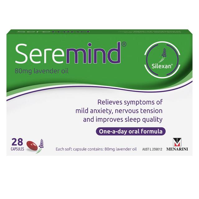 Seremind Lavender Oil 80Mg 28 Capsules