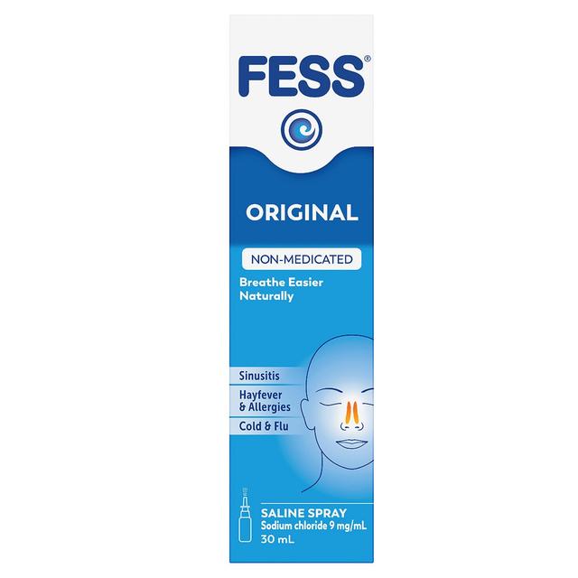 Fess Original Saline Nasal Spray 30Ml