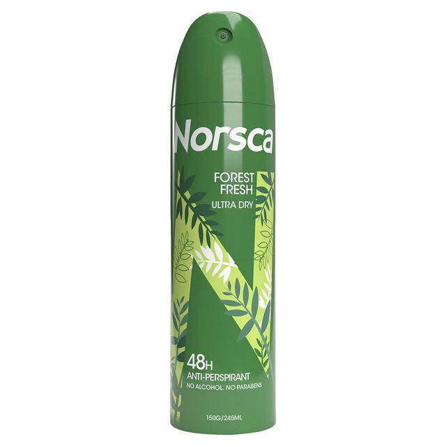 Norsca Anti-Perspirant Deodorant Spray Forest Fresh 150G