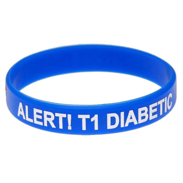 Mediband Type1 Diabetes Wristband Large