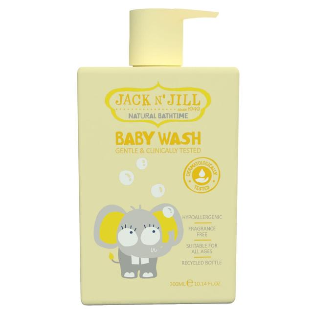 Jack N Jill Baby Wash Fragrance Free 300Ml