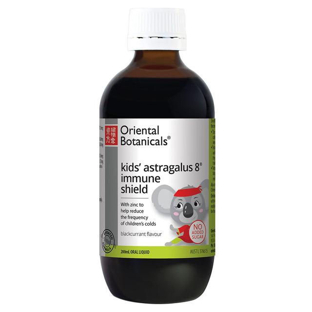 Oriental Botanicals Kids' Astragalus 8 Immune Shield 200Ml