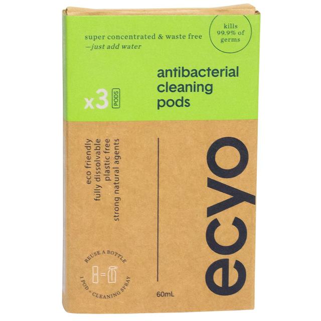 Ecyo Antibacterial Cleaning Pods 3 Pack