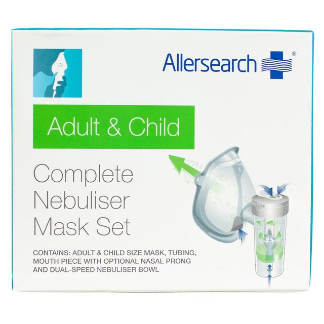 Allersearch Complete Nebuliser Mask Set