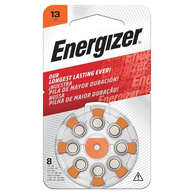 Energizer Hearing Aid Batteries Az13 8 Pack