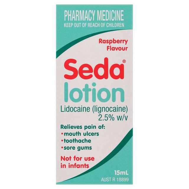 Seda Lotion Raspberry Flavour 15ml