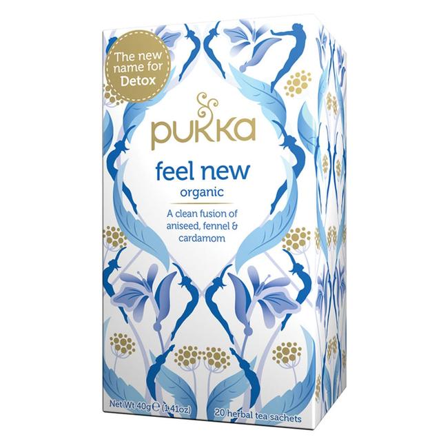 Pukka Feel New Organic Tea Bags 20 Pack