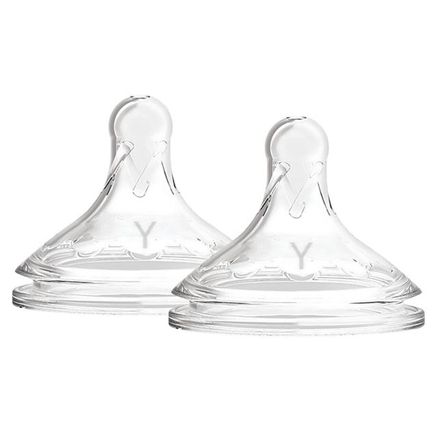 Dr Brown's Options+ Y-Cut Wide Neck Teats 2 Pack