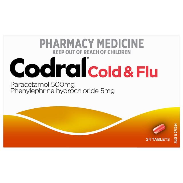 Codral Cold & Flu 24 Tablets