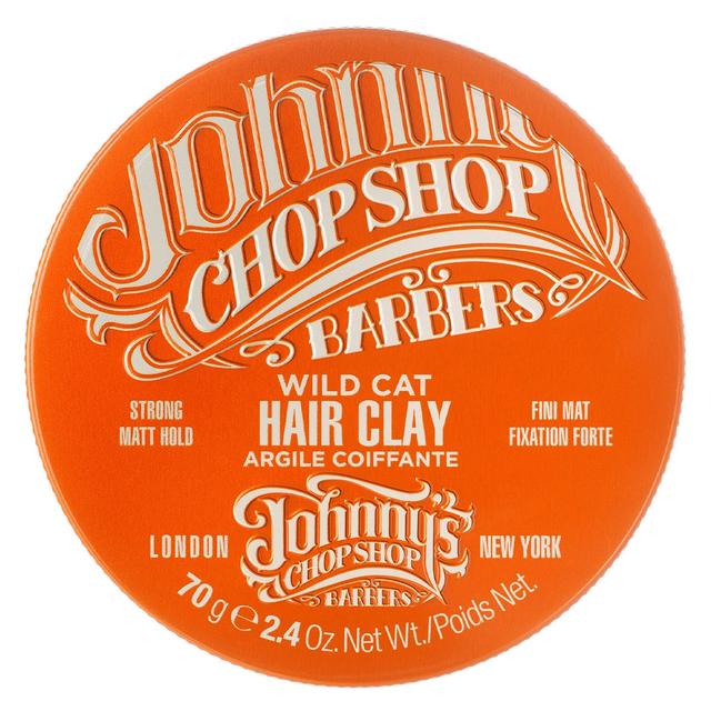 Johnnys Chop Shop Wild Cat Hair Clay 70G