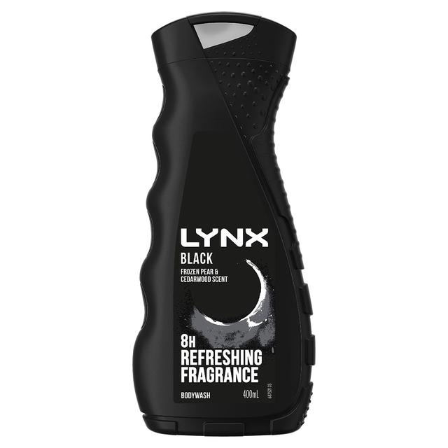 Lynx Men Body Wash Black 400Ml