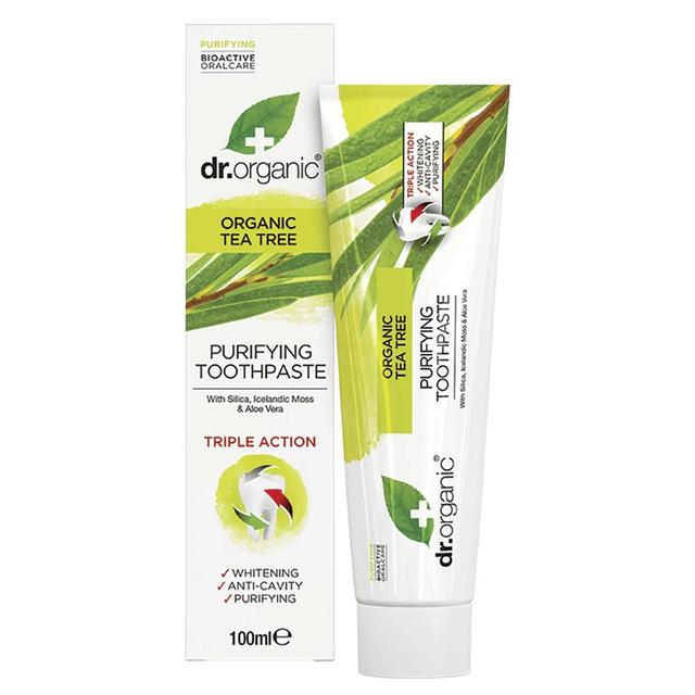 Dr Organic Tea Tree Toothpaste 100Ml