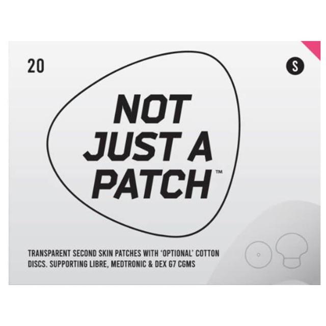 Not Just A Patch Cgm Sensor Patch Clear 20 Pack