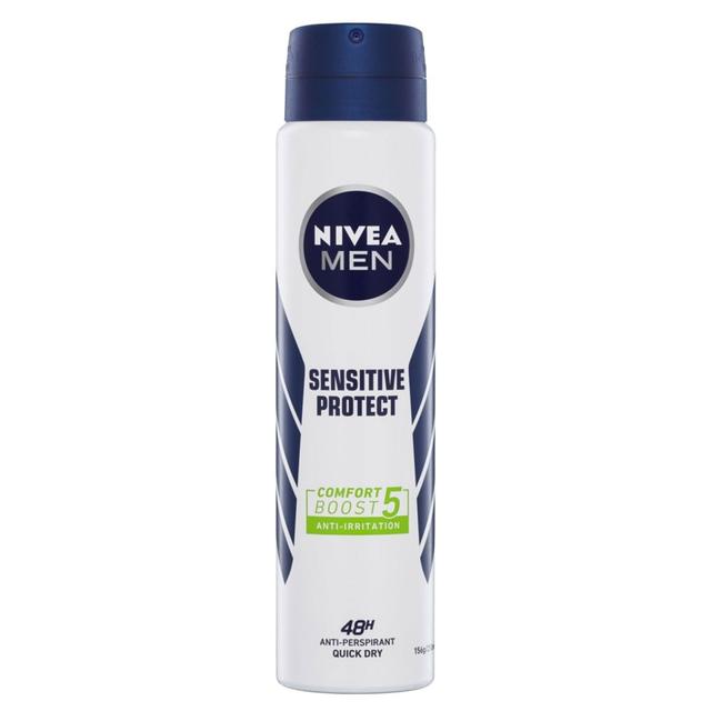 Nivea For Men Anti-Perspirant Deodarant Spray Sensitive Protect 250Ml