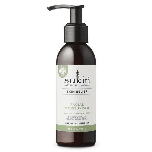 Sukin Skin Relief Facial Moisturiser 125Ml