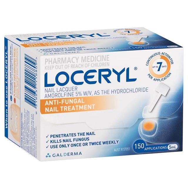 Loceryl Anti-Fungal Nail Lacquer Treatment Kit 5ml