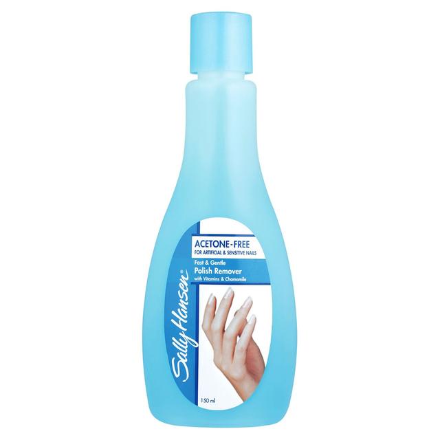 Sally Hansen Nail Polish Remover Acetone-Free Blue 150Ml