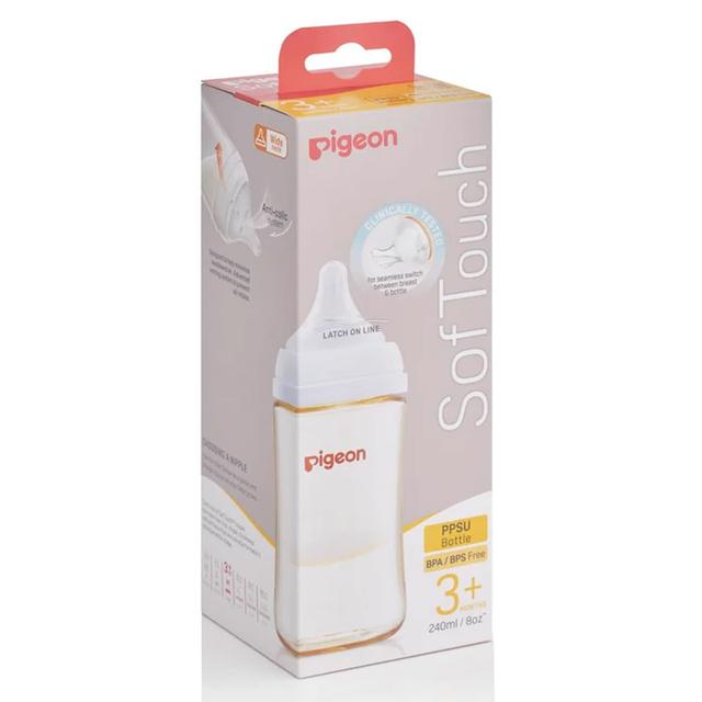 Pigeon Softouch Iii Ppsu Baby Bottle 240Ml