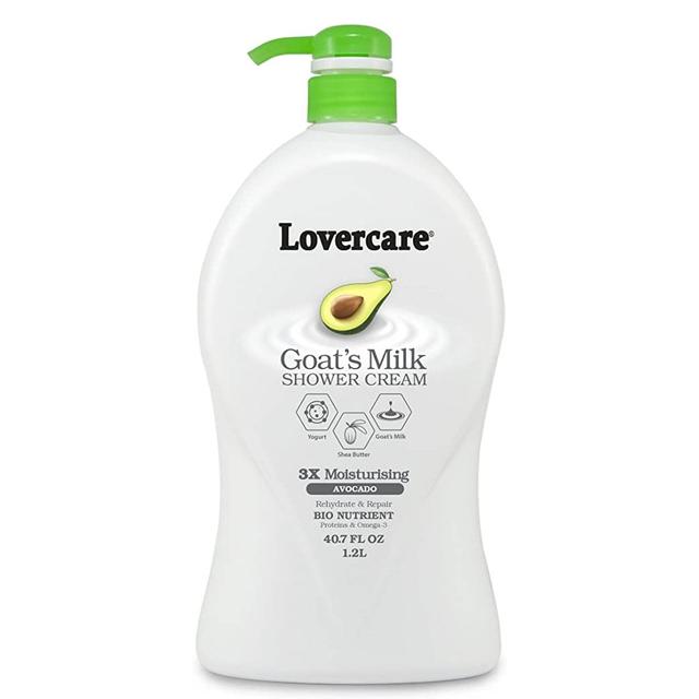 Lovers Care Goats Milk Shower Cream Avocado 1.2 Litres