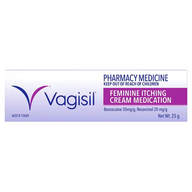 Vagisil Feminine Itching Cream Medication 25g