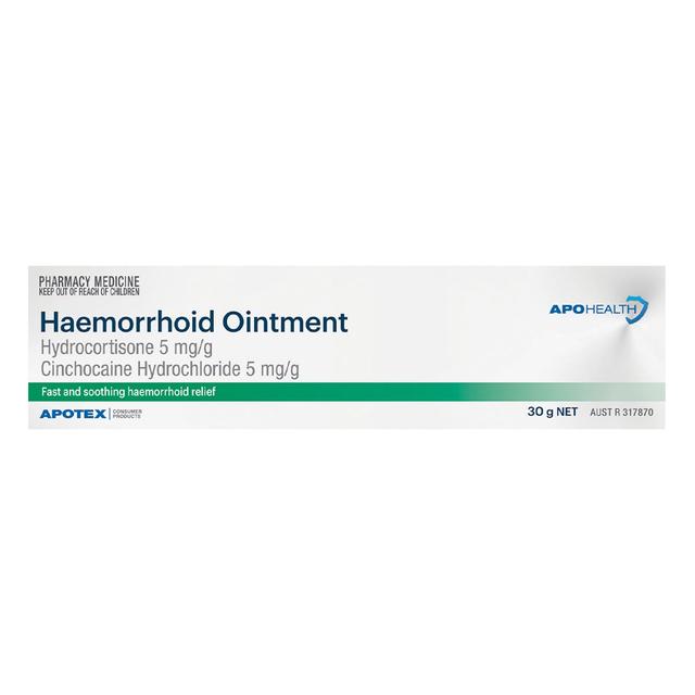 APOHEALTH Haemorrhoid Ointment 30g