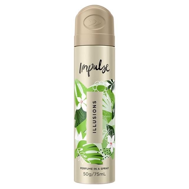 Impulse Perfumed Body Spray Illusions 75Ml