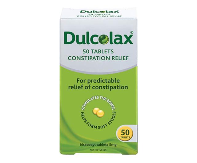 Dulcolax Laxatives For Constipation Relief 50 Tablets