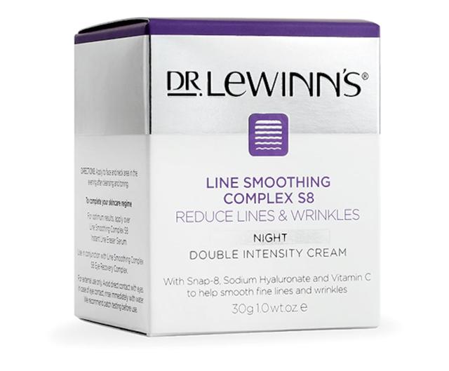 Dr Lewinns Line Smoothing Complex S8 Double Intensity Night Cream 30G